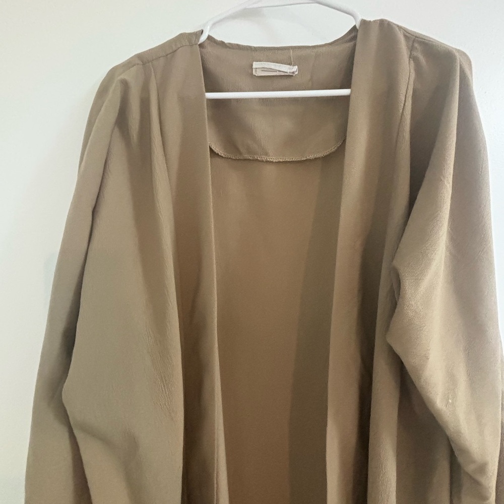 Elegant Brown Women's Robe - Picture 3 of 4